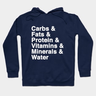 Support Your Body with Carbs and More Hoodie